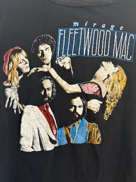 Vintage Fleetwood Mac 1982 Mirage Bootleg Parking Lot Concert T-Shirt
