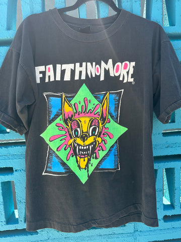 Rare Vintage Faith No More 80s T Shirt L/XL