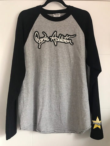 Vintage Jane’s Addiction 2001 Jubilee Tour Raglan Baseball Shirt Size XL