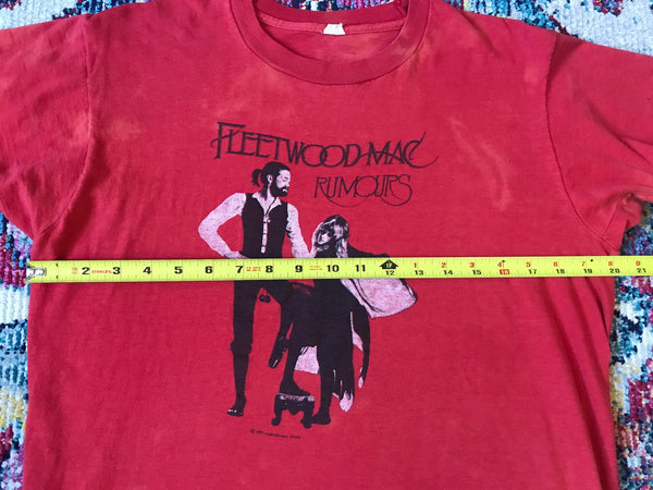 Original Vintage Fleetwood Mac 1977 Rumours T Shirt size Large