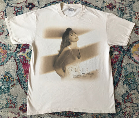 Vintage Gloria Estefan 1996 Evolution Tour Shirt Size Large