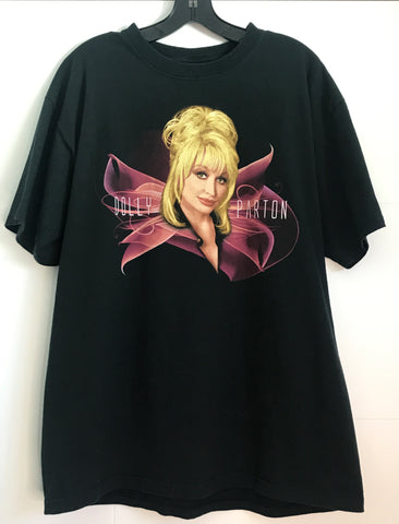 Y2K Dolly Parton 2004 Hello, I’m Dolly Tour Concert Shirt Size Large