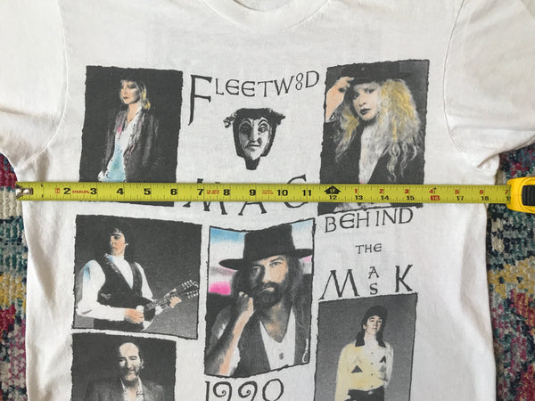 Vintage Fleetwood Mac 1990 Behind the Mask Tour Shirt size Medium