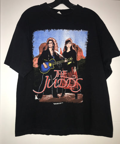 Vintage The Judds 1990 1991 Love Can Build a Bridge Farewell Tour T-Shirt XL