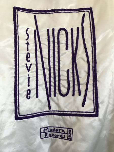 Vintage Stevie Nicks 1986 Rock A Little Modern Records Promo Bomber Jacket L/XL
