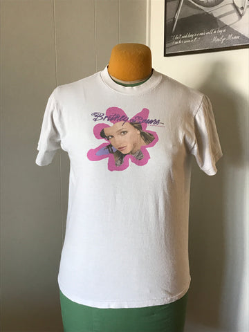Vintage Britney Spears 1999 Hit Me Baby One More Time Promo Concert T Shirt