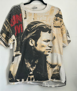 Vintage Bon Jovi 1993 Keep The Faith All Over Print AOP Brockum T Shirt XXL