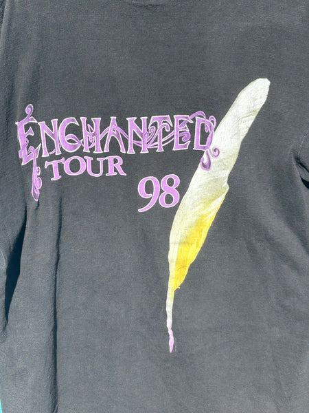 Vintage Stevie Nicks 1998 Purple Enchanted Tour T Shirt Large