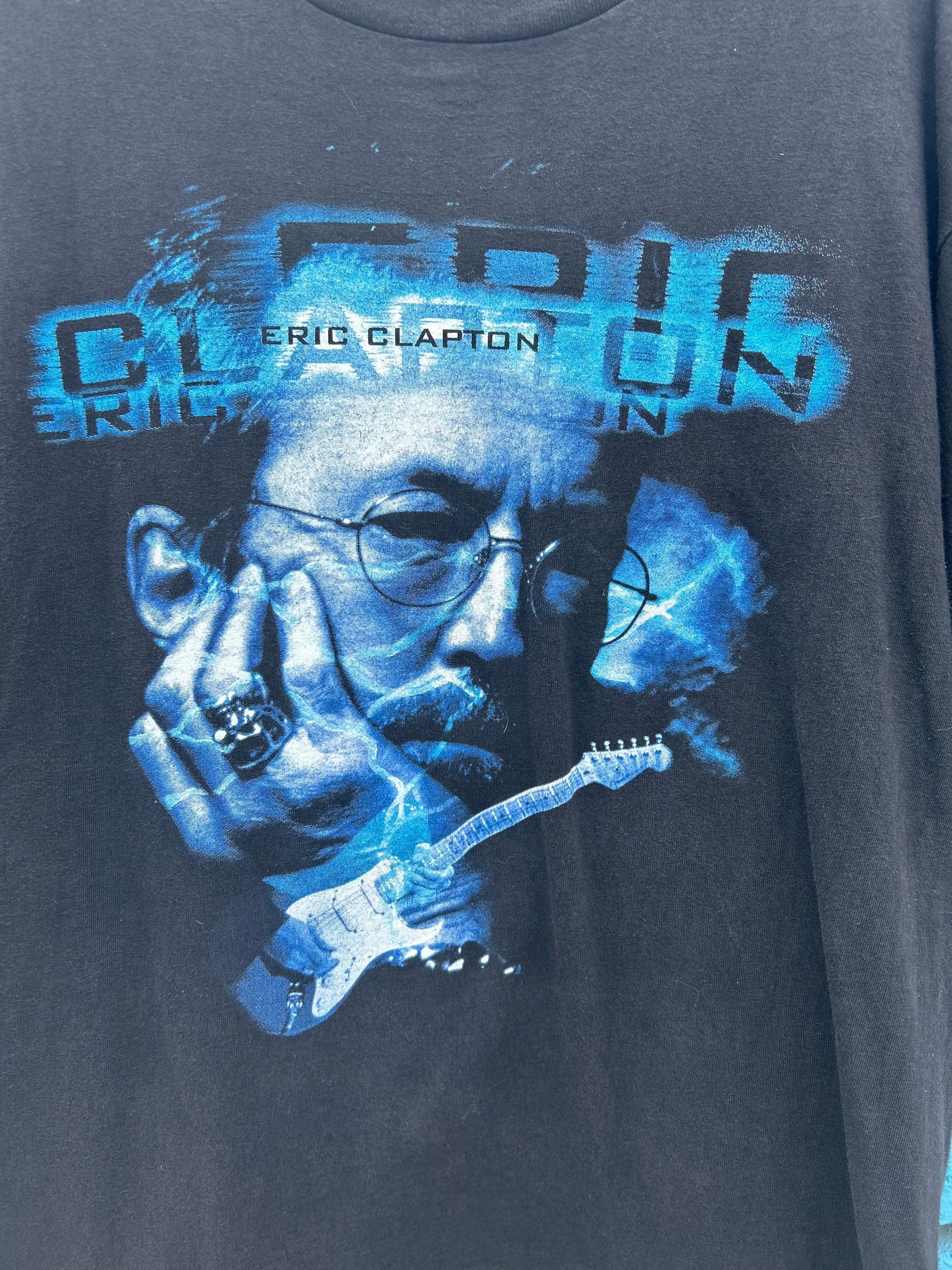 Eric Clapton 1998 World Tour Tシャツ XL Vintage Eric Clapton 1998 World Tour T Shirt L/XL – Shopper's Caradise