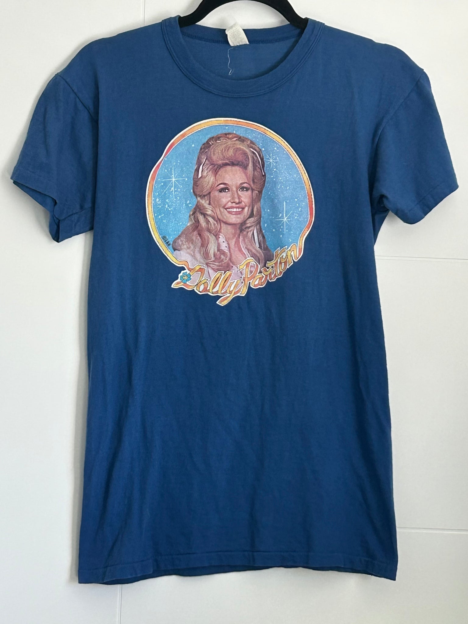 Vintage Dolly Parton Rare 1973 Iron Transfer T Shirt Medium