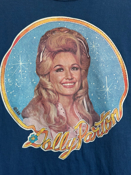 Vintage Dolly Parton Rare 1973 Iron Transfer T Shirt Medium