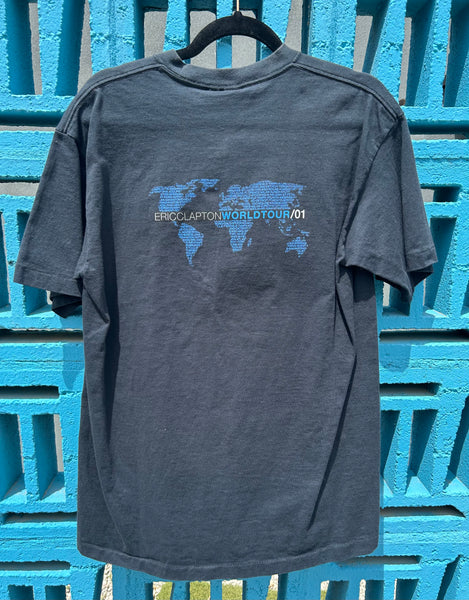 Vintage 2001 Eric Clapton World Tour T Shirt Large