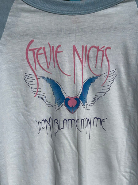 Vintage 1983 Stevie Nicks The Wild Heart Tour Raglan Baseball T Shirt XL