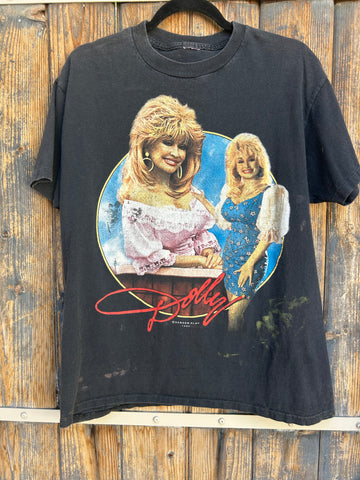 Vintage Dolly Parton 1996 Dollywood T-Shirt M/L