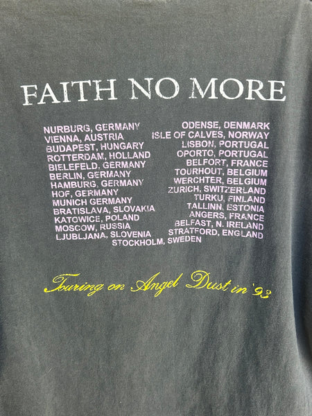 Vintage 1992 1993 Faith No More Angel Dust T-Shirt XL