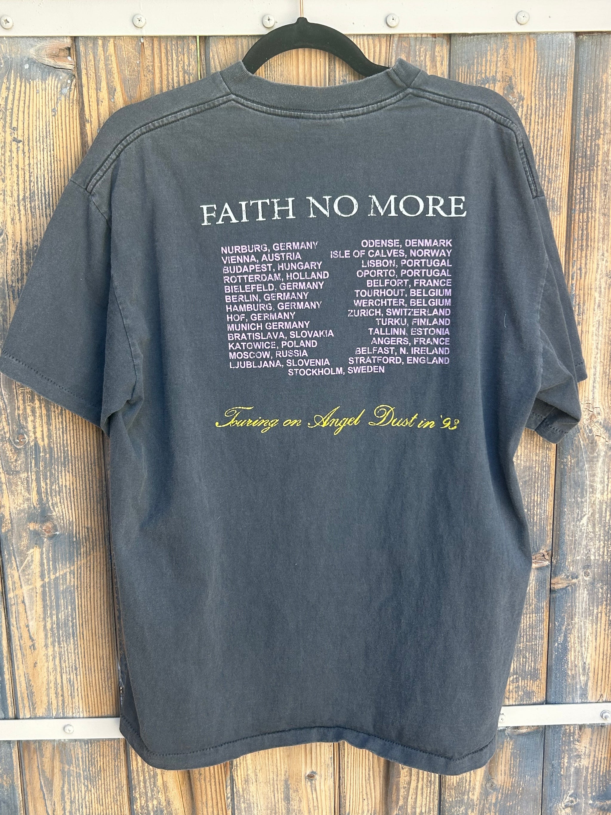 Vintage 1992 1993 Faith No More Angel Dust T-Shirt XL – Shopper's