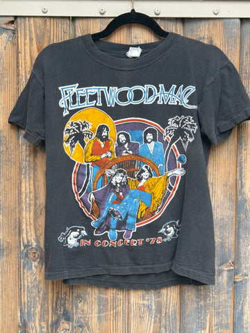 Vintage 1978 Fleetwood Mac Rumours Parking Lot Bootleg T-Shirt