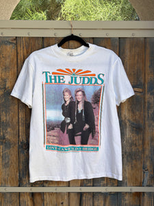 Vintage 1990 The Judds Love Can Build a Bridge The Farewell Tour T Shirt S/M
