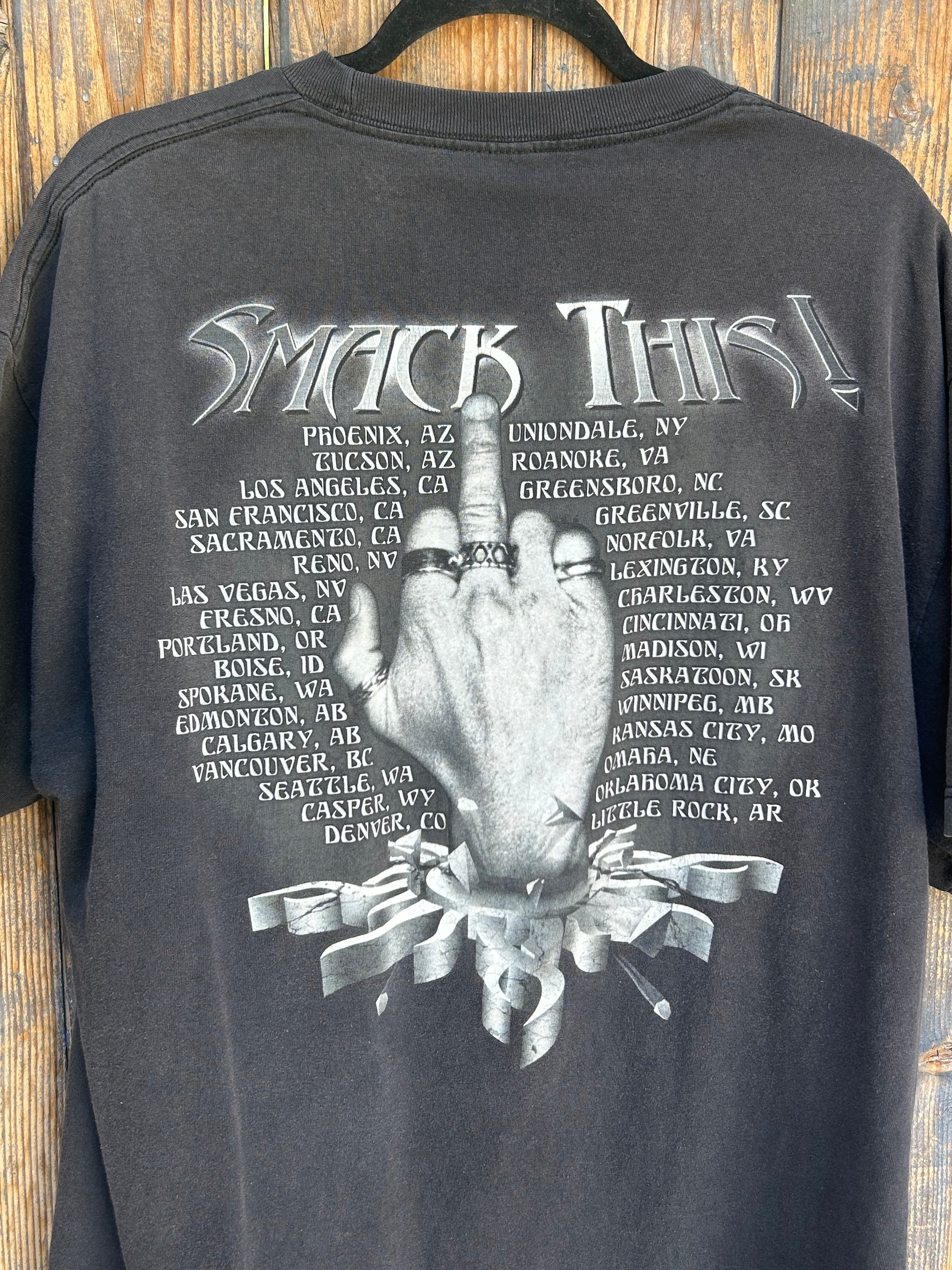 Vintage 2003 Godsmack Smack This! Tour T-Shirt XL – Shopper's Caradise