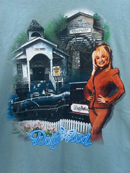 Vintage 2000s Y2K Dollywood Dolly Parton T-Shirt XL