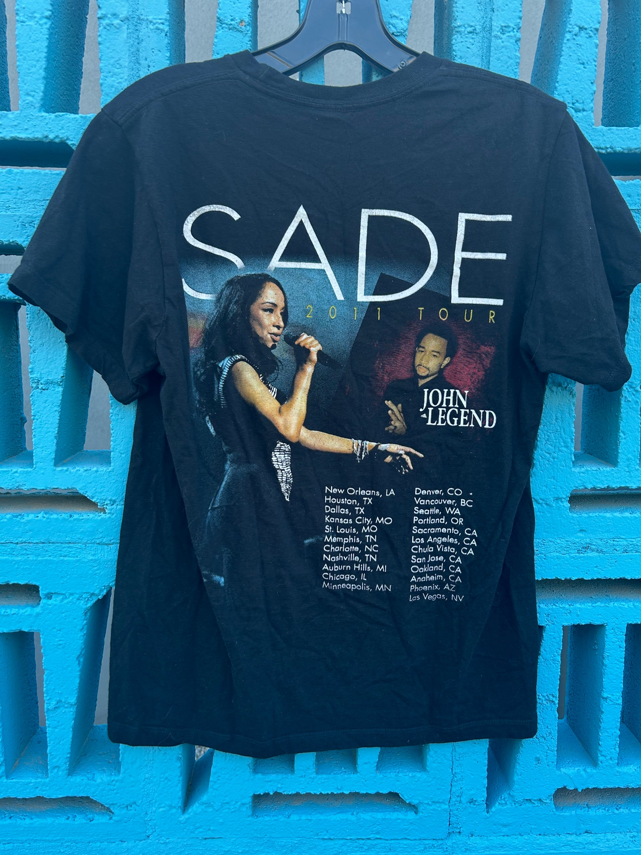 Vintage Original 2011 Sade Soldier of Love Tour John Legend