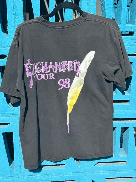 Vintage Stevie Nicks 1998 Purple Enchanted Tour T Shirt Large