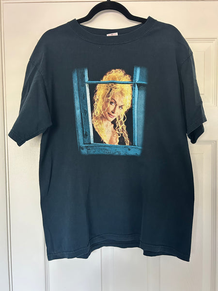 Vintage 2005 Y2K Dolly Vintage Tour T Shirt M/L