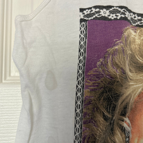 Rare 1989 Vintage Dolly Parton tank top Dollywood T shirt size L/XL