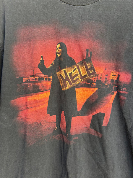 Vintage 1997 Ozzy Osbourne Ozzfest Hell Hitchhiker T-Shirt Large