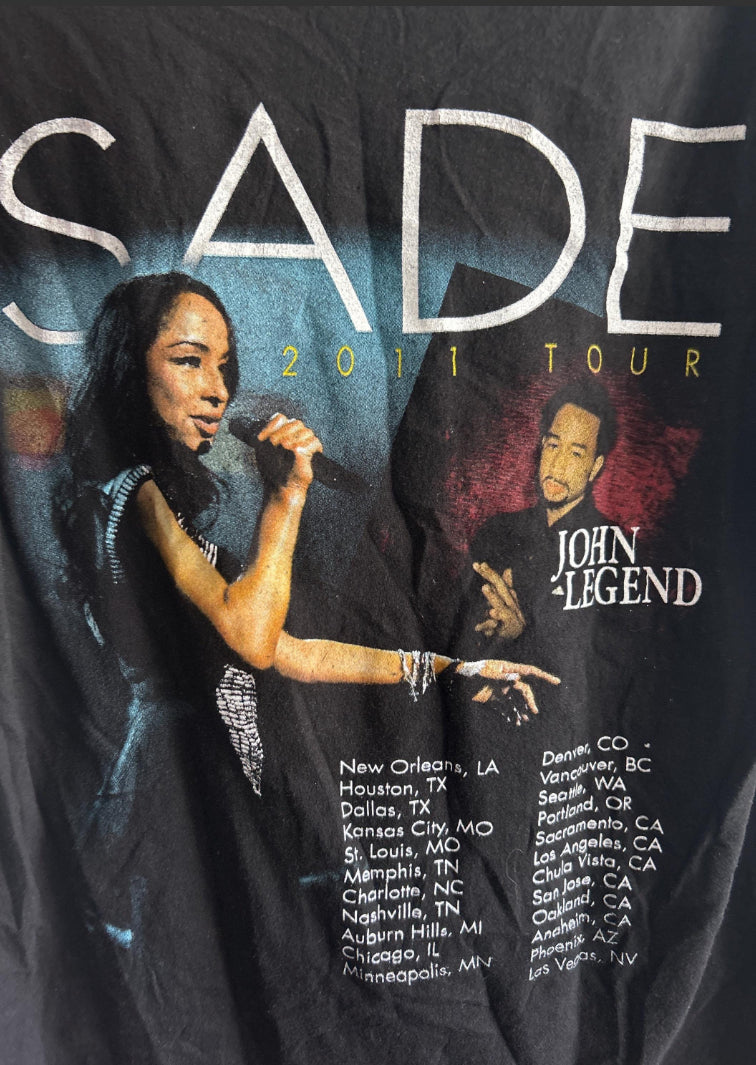 Vintage Original 2011 Sade Soldier of Love Tour John Legend