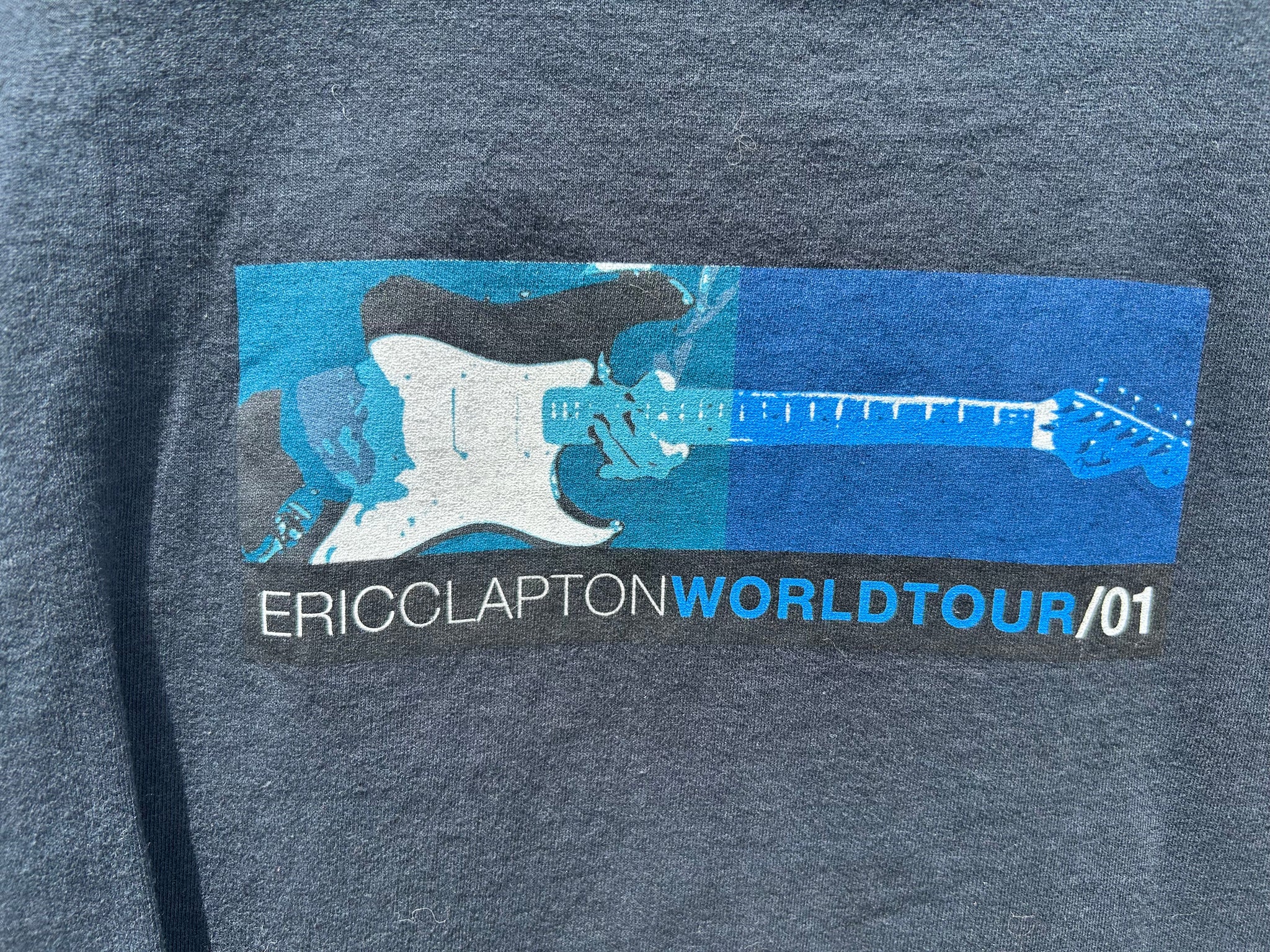 Vintage 2001 Eric Clapton World Tour T Shirt Large – Shopper's