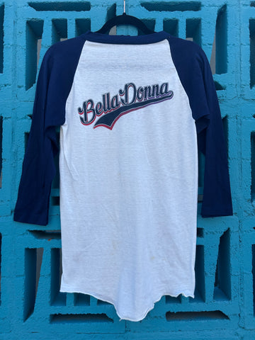 Vintage Stevie Nicks 1981 Bella Donna Winter Tour Raglan Baseball T Shirt S/M