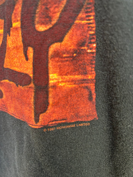 Vintage 1997 Ozzy Osbourne Ozzfest Hell Hitchhiker T-Shirt Large