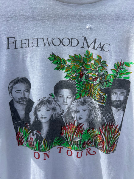 Rare Vintage Fleetwood Mac 1987 Tango In The Night Bootleg Parking Lot T Shirt L/XL