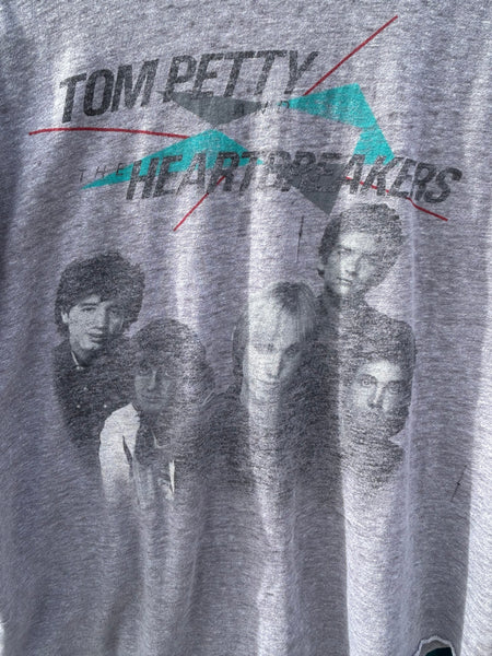 Vintage 1983 Tom Petty & The Heartbreakers Long After Dark Tour Baseball Raglan T Shirt L/XL