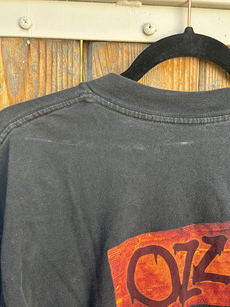 Vintage 1997 Ozzy Osbourne Ozzfest Hell Hitchhiker T-Shirt Large