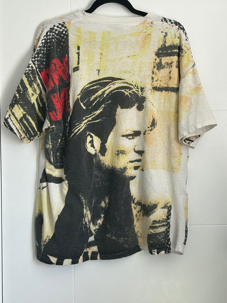 Vintage Bon Jovi 1993 Keep The Faith All Over Print AOP Brockum T Shirt XXL
