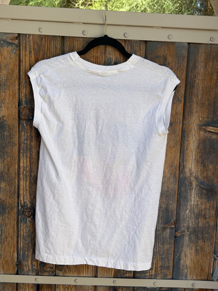 Vintage 1983 Diana Ross For One And For All Tour 80s Muscle Tank T Shirt Medium