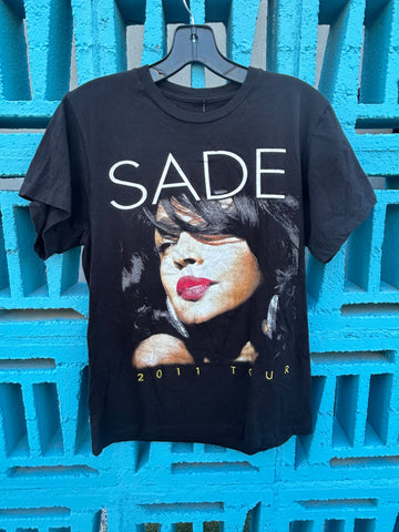Vintage Original 2011 Sade Soldier of Love Tour John Legend Parking Lot Bootleg T Shirt Medium