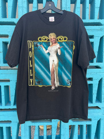 Vintage Y2K 2002 Dolly Parton Dollywood souvenir T Shirt XL/XXL