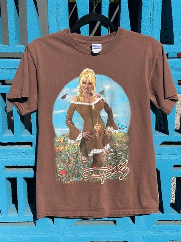 Vintage Y2K 2000s Dolly Parton T Shirt Small