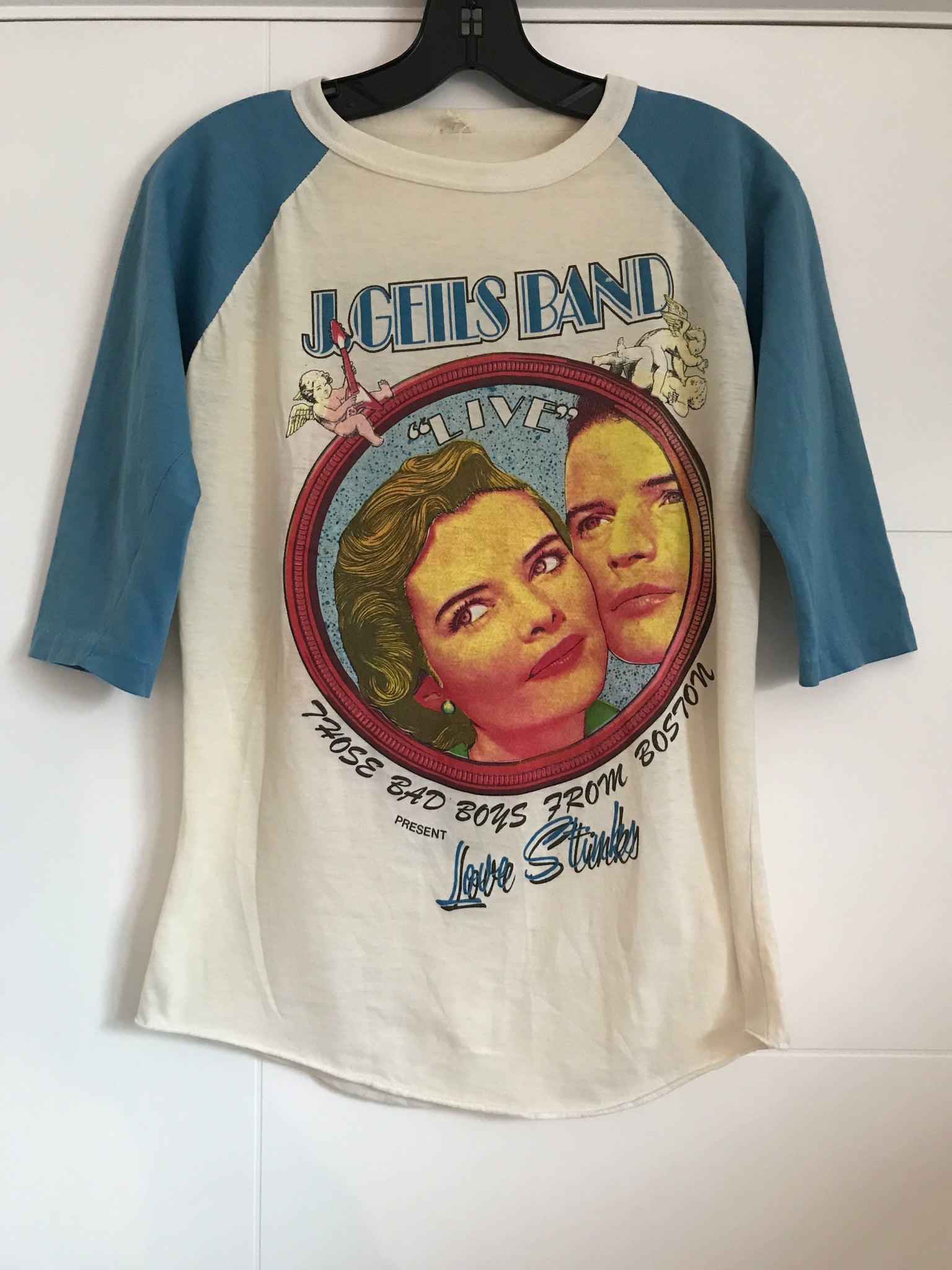 j geils band concert t shirts