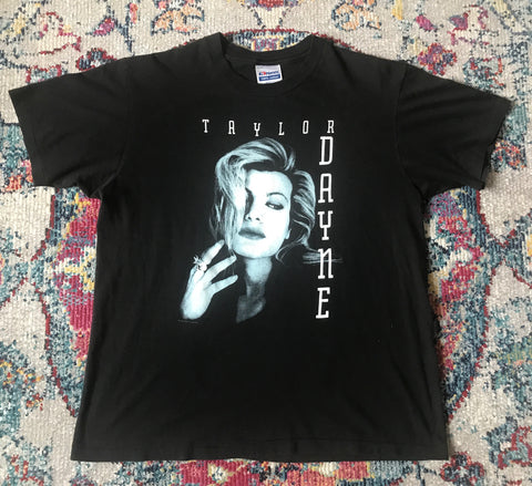 Vintage Taylor Dayne 1990 Tour Shirt Size Large