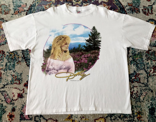 Vintage Dolly Parton 1995 Dollywood Heartsong Promo T-Shirt XXL